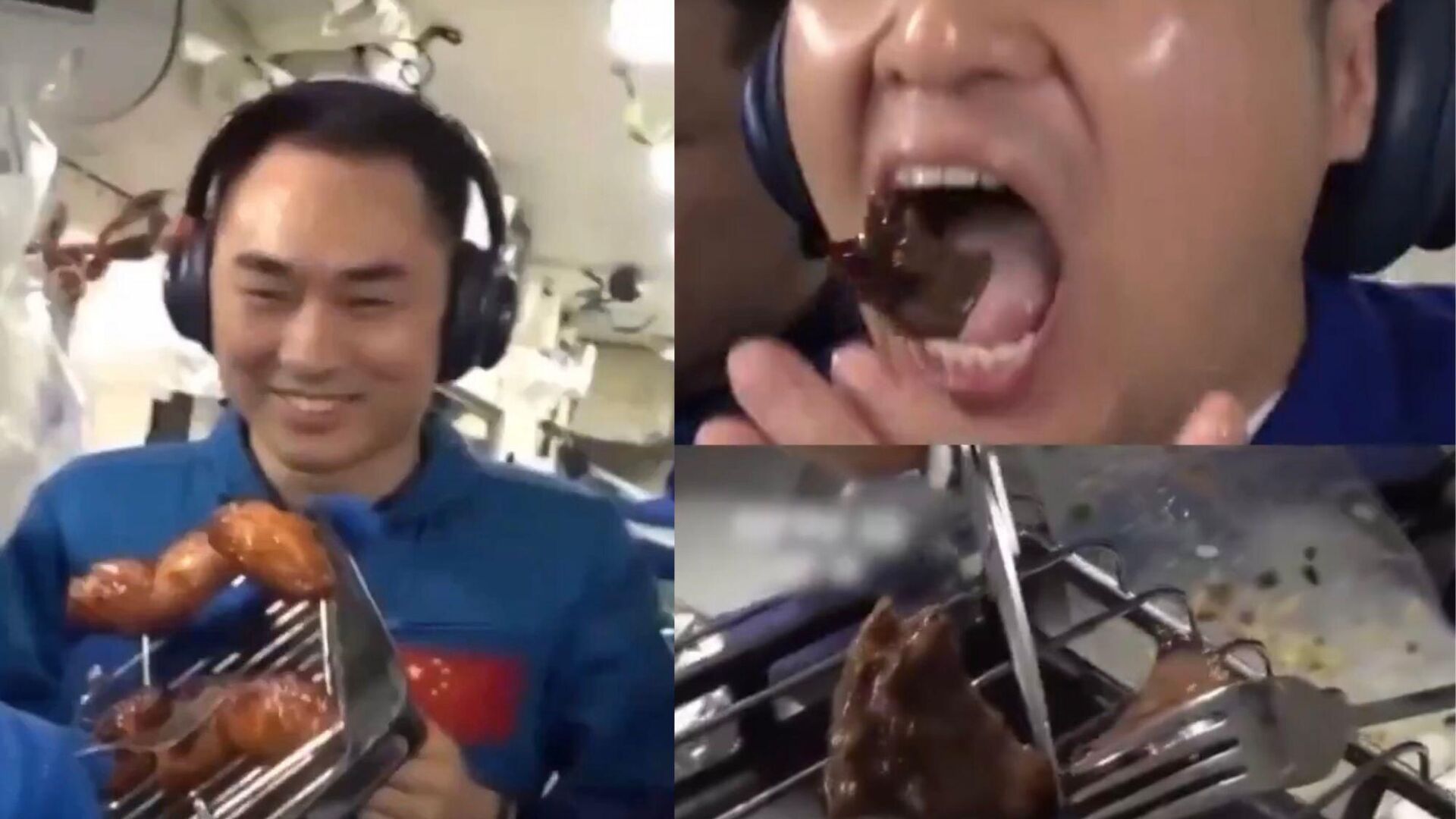 uzayda mangal yapildi taykonotlar uzayda ilk kez izgara et ve tavuk pisirdi bGBhmWDa.jpg