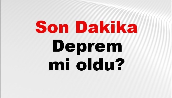 Son dakika Kastamonu’da deprem mi oldu? Az önce deprem Kastamonu’da nerede oldu? Kastamonu deprem Kandilli ve AFAD son depremler listesi 22 Haziran 2026